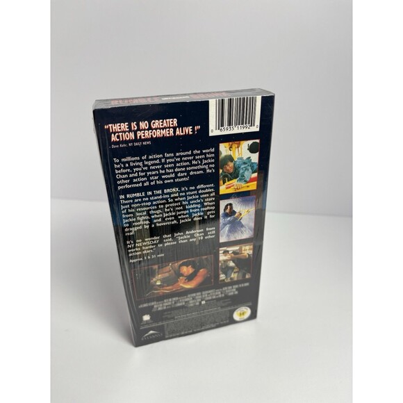 Rumble In The Bronx VHS 1996 Jackie Chan Brand New Sealed - Picture 4 of 6
